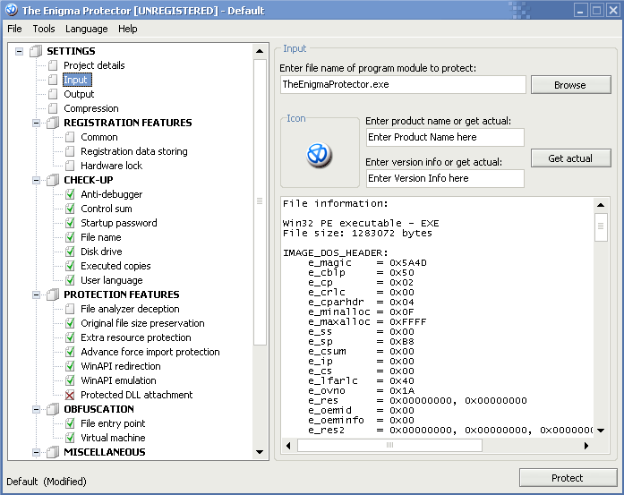 Software Protection and Licensing System for Win32/64 PE and .NET executables
